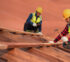A professional roofing crew at work in Metro Detroit
