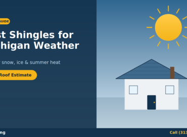 Best roofing shingles for Michigan weather guide