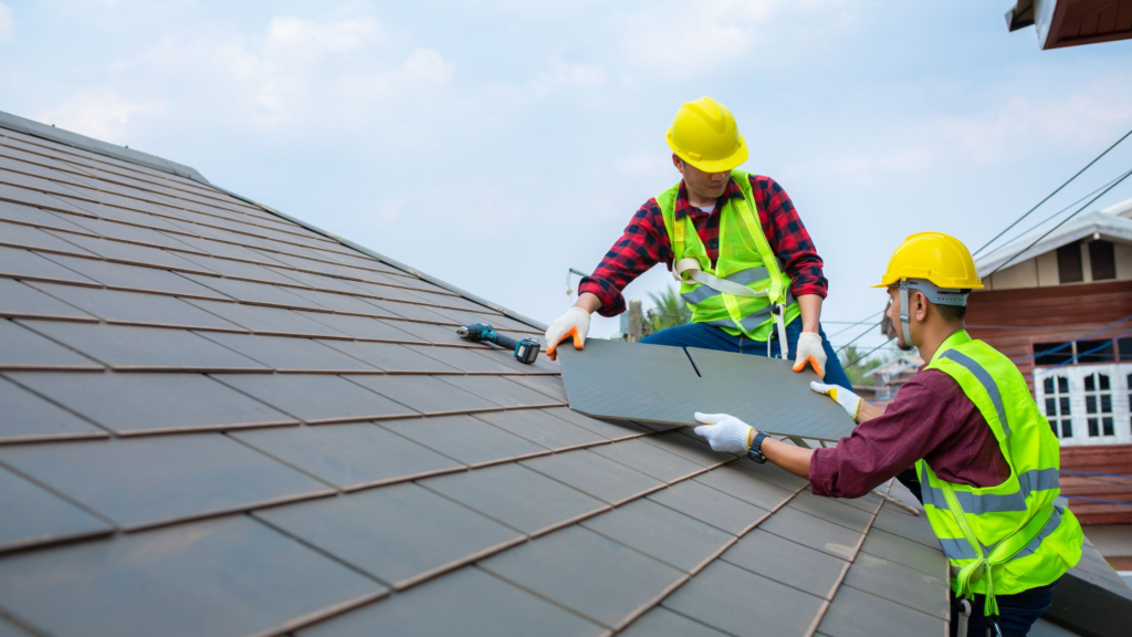 Warning signs of commercial roof damage on a Detroit flat roof