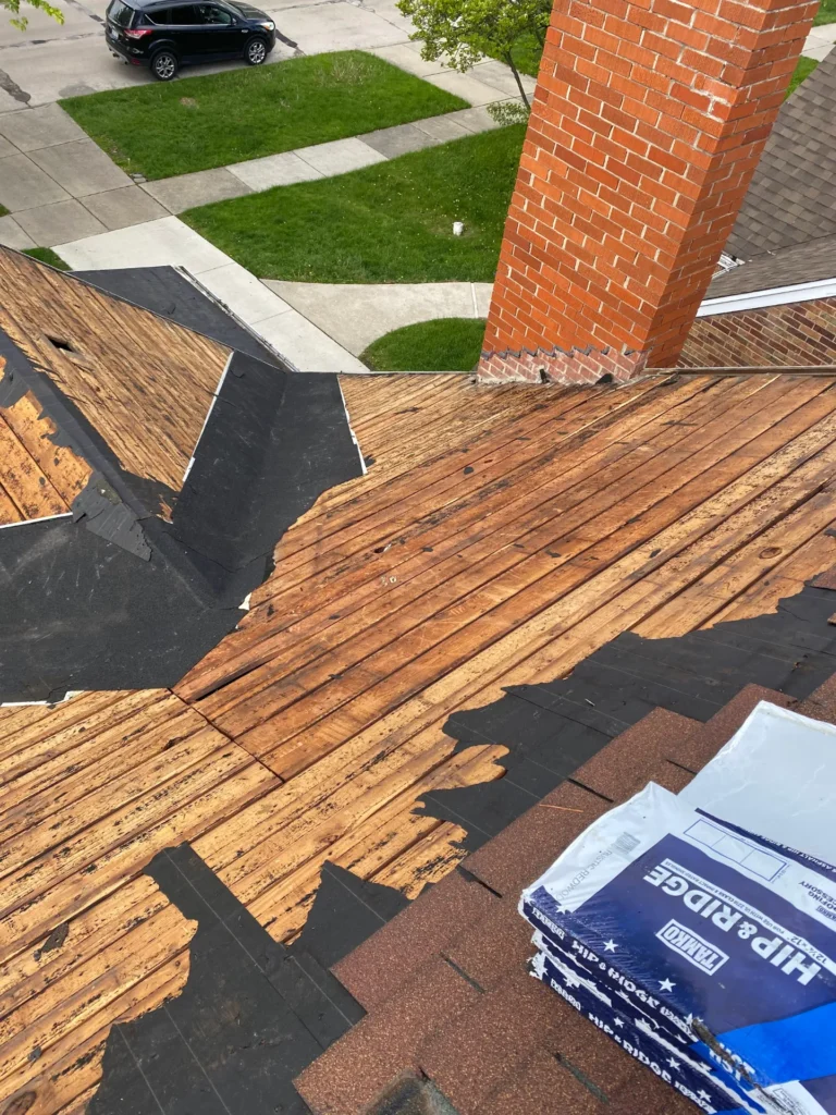 T&M Roofing project