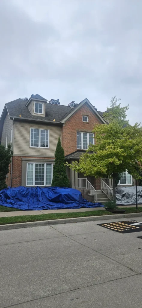 T&M Roofing project